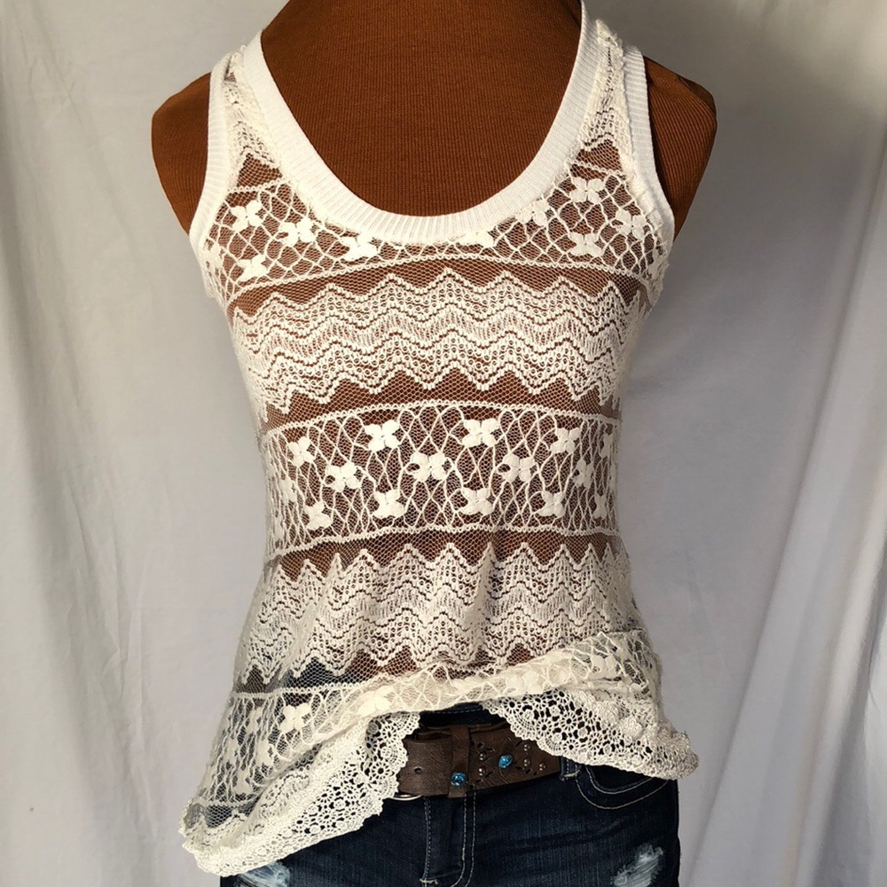Crocheted Tank Top